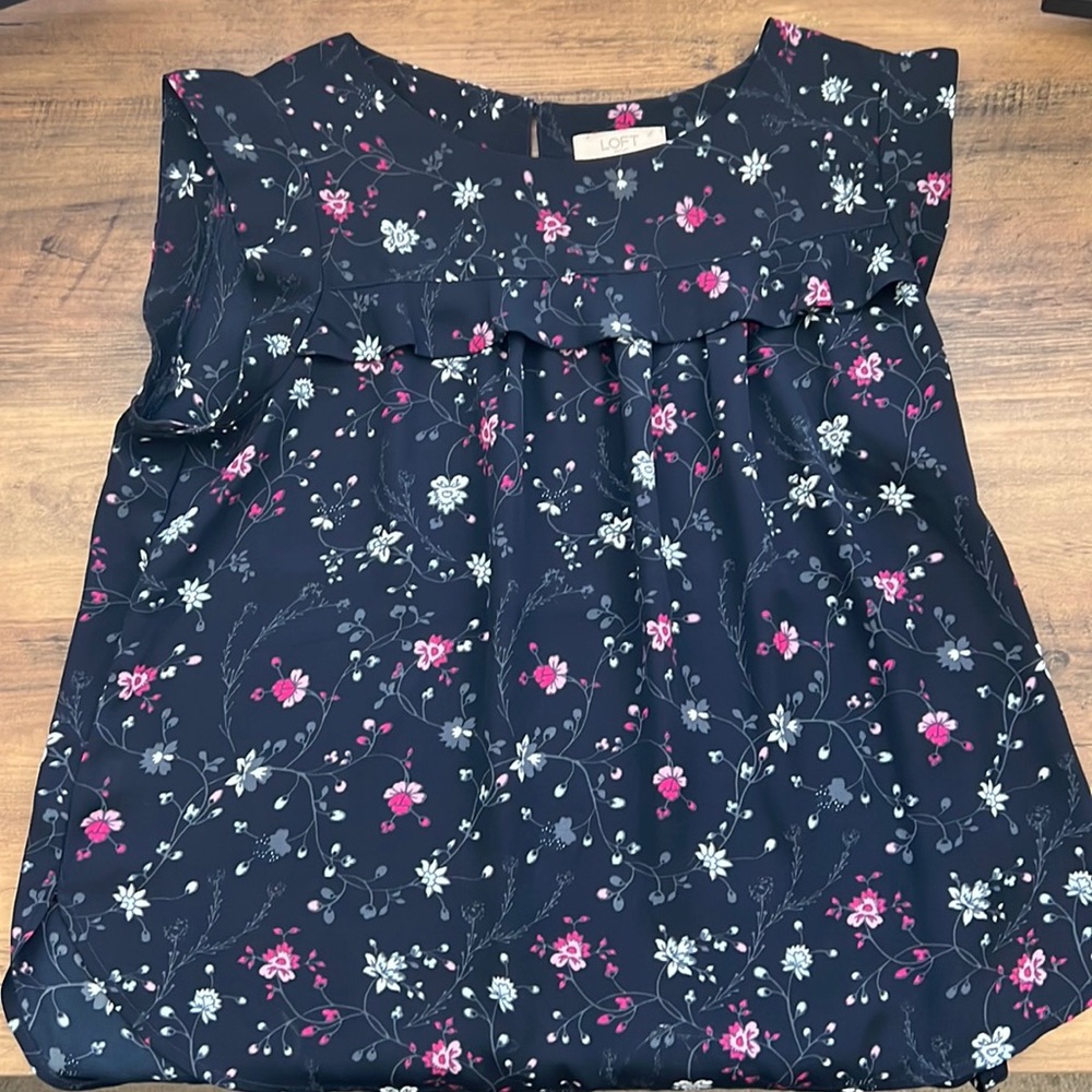 Loft SP Floral Blouse